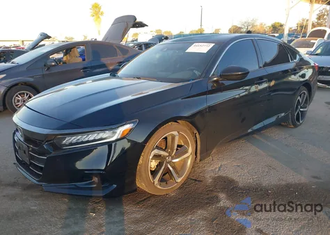 2022 Honda Accord Sport from USA, damaged, VIN 1HGCV1F36NA099951